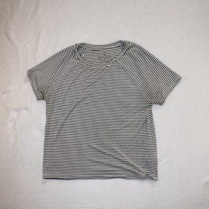 Aeropostale Soft & Sexy Black and White Striped Shirt Sz. Small